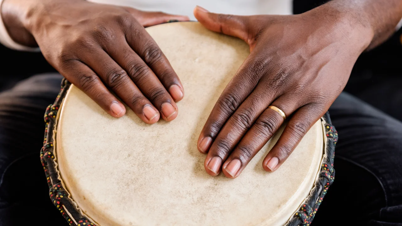 Djembe Drumming in Senegal, West Africa
