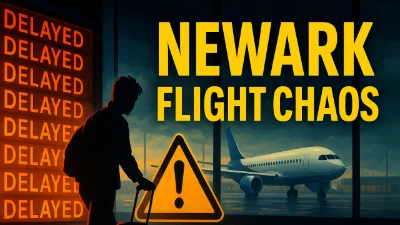 Newark Airport Delays Surge Amid Air Traffic Controller Shortage