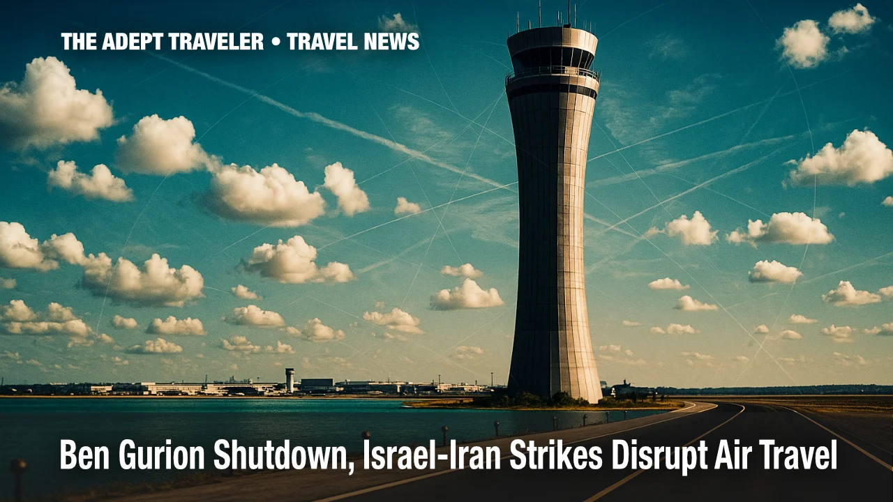 Ben Gurion Shutdown, Israel-Iran Strikes Disrupt Air Travel
