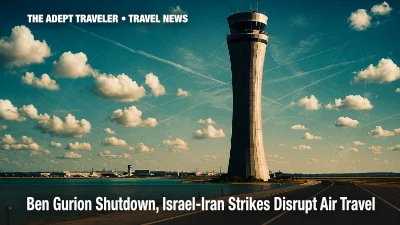 Ben Gurion Shutdown, Israel-Iran Strikes Disrupt Air Travel