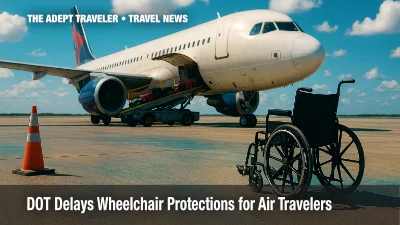 DOT Delays Wheelchair Protections for Air Travelers