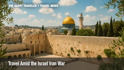 Western Wall in Jerusalem during the Israel Iran war crisis.