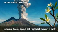 Towering ash plume over Mount Lewotobi eruption, Indonesian volcano