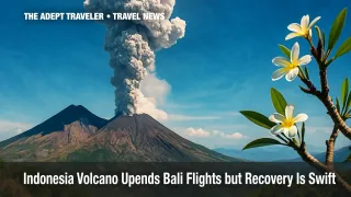 Towering ash plume over Mount Lewotobi eruption, Indonesian volcano