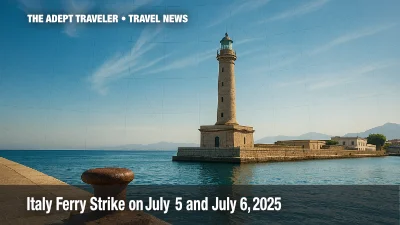 Italy Ferry Strike on July 5-6 2025: What Travelers Need to Know