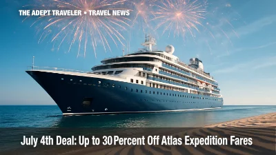Atlas Ocean Voyages 4th of July Sale Slashes Fares on 32 Expedition Cruises