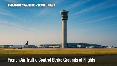French Air Traffic Control Strike Grounds Hundreds of Flights