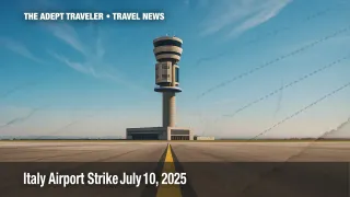 Control tower at Milan Malpensa during Italy airport strike