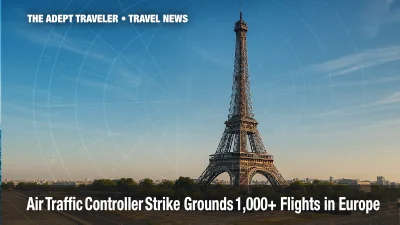 French Air Traffic Controller Strike Grounds Over 1,000 Flights Across Europe