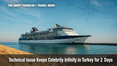 Celebrity Infinity Power Failure in Kuşadası Disrupts Greek Isles Cruise