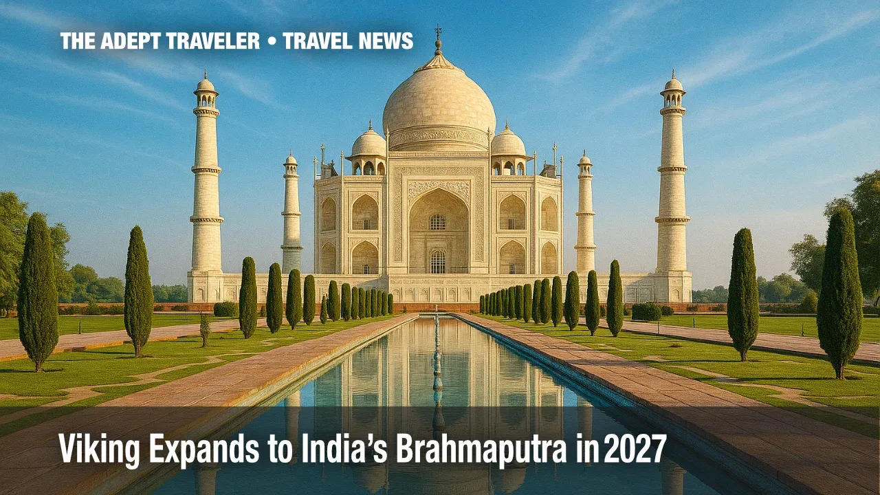 Wonders of India itinerary showcases Taj Mahal and Brahmaputra River cruise appeal.