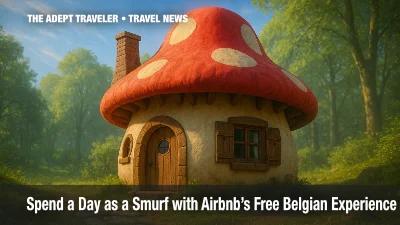 Spend a Day as a Smurf with Airbnb's Free Belgian Experience