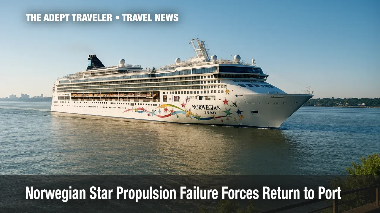 Norwegian Star cruise ship stalled near Manhattan after propulsion failure