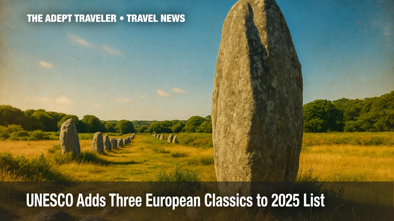 Carnac, Ludwig Castles Join UNESCO World Heritage Sites
