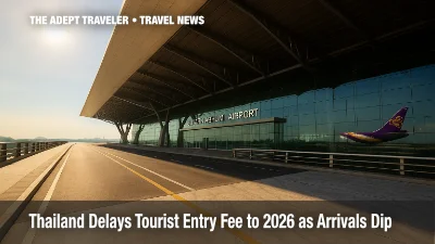 Thailand Delays Tourist Entry Fee to 2026 as Arrivals Dip