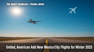 United, American Launch New Denver- and Chicago-Mexico City Flights