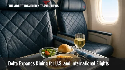 Delta Expands In-Flight Dining Across U.S. and International Routes
