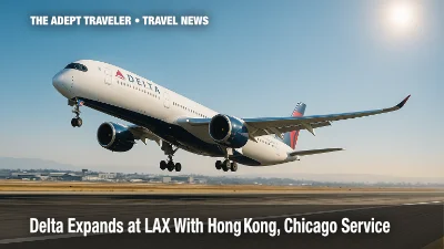 Delta Adds LAX-Hong Kong and LAX-Chicago Flights for Summer 2026