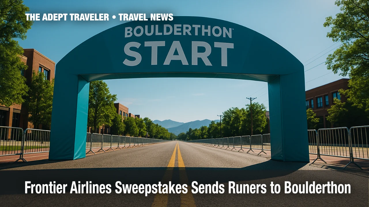 Frontier Airlines Sweepstakes Sends Run Clubs to Boulderthon