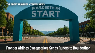 Frontier Airlines Sweepstakes Sends Run Clubs to Boulderthon