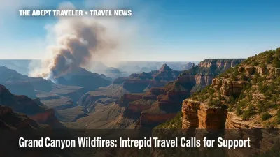Smoke plumes over Grand Canyon North Rim during Dragon Bravo Fire, Grand Canyon wildfires.