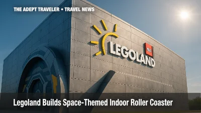 Legoland Builds Space-Themed Indoor Roller Coaster for 2026
