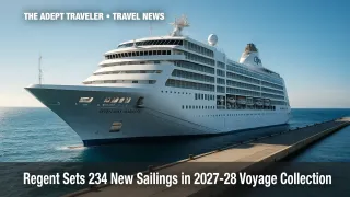 Regent Seven Seas Mariner sailing during 2027-2028 voyage collection