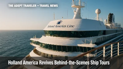Holland America Revives Behind-the-Scenes Ship Tours