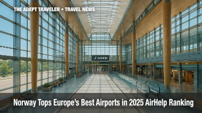 Norway Tops Europe's Best Airports in 2025 AirHelp Ranking
