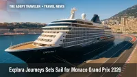 Explora I docked at Port Hercule for Monaco Grand Prix 2026 luxury cruise experience.