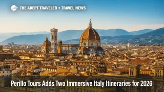 Florence Duomo skyline represents Perillo Tours' new Italy itineraries.