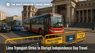 Lima Transport Strike to Disrupt Independence Day Travel