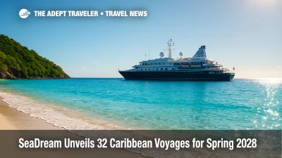 SeaDream Unveils 32 Caribbean Voyages for Spring 2028