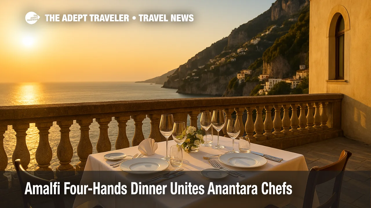 Amalfi Four-Hands Dinner Unites Anantara Chefs