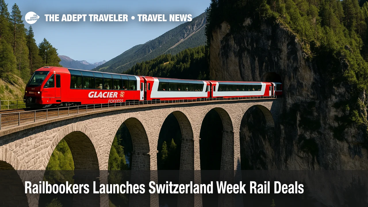 Railbookers Launches Switzerland Week Rail Deals