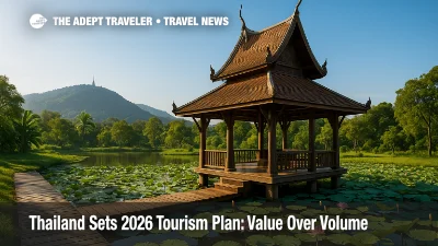 Thailand Sets 2026 Tourism Plan: Value Over Volume