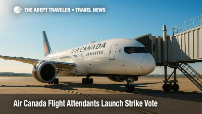 Air Canada Flight Attendants Launch Strike Vote Ahead of Mid-August Deadline
