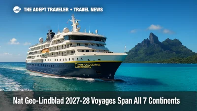 Nat Geo-Lindblad 2027-28 Voyages Span All 7 Continents