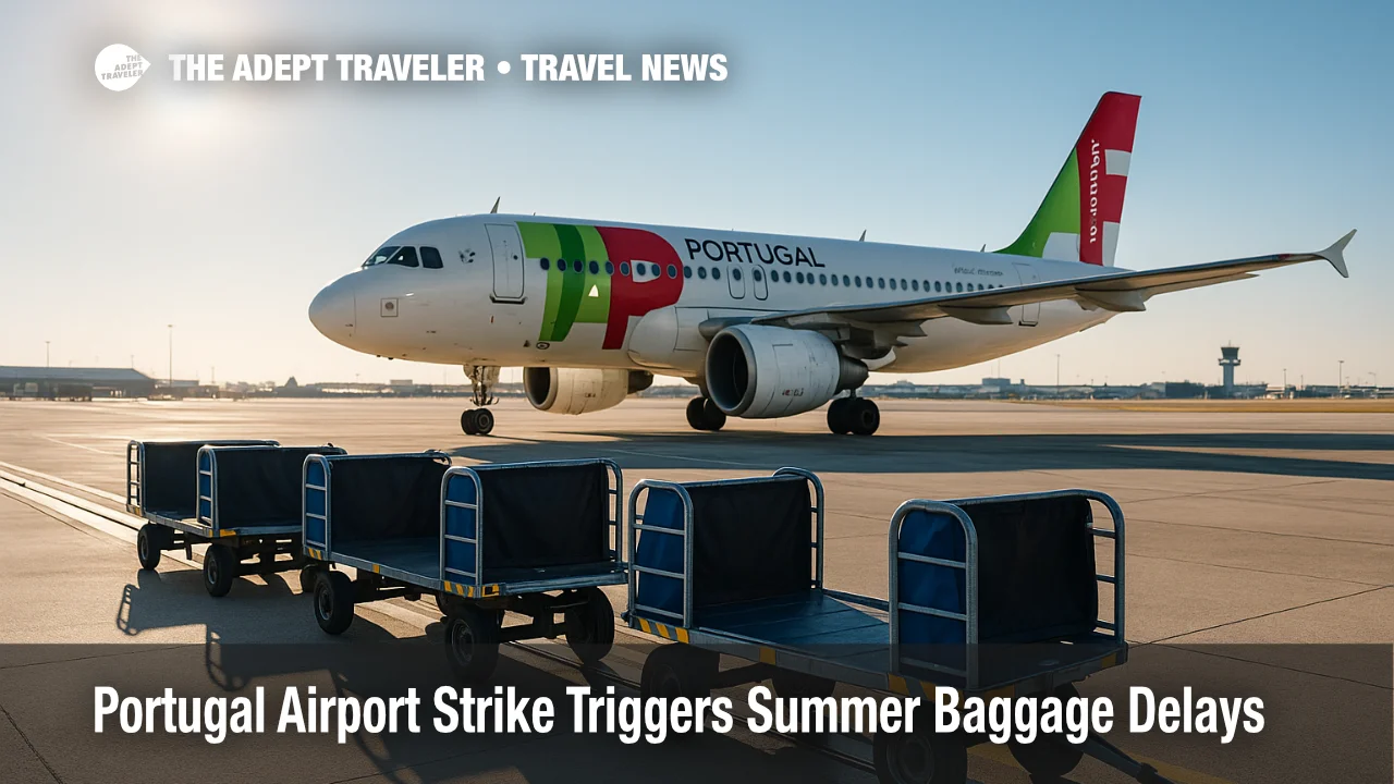 Portugal Airport Strike Triggers Summer Baggage Delays