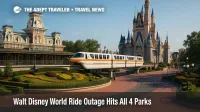 A brief storm-related Walt Disney World ride outage left the Monorail paused and major attractions offline before most reopened.