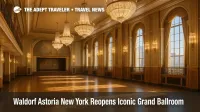 The Waldorf Astoria New York Grand Ballroom shines after restoration, blending Art Deco detailing with modern event spaces and production technology.