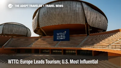 Auditorium Parco della Musica in Rome on a sunny morning, illustrating the WTTC Rome summit and Europe's lead in international tourism.