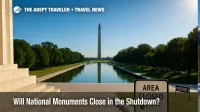 Visitors may find open-air national monuments accessible during the government shutdown, but locked buildings and services at national parks remain limited.