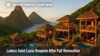 Adults only Ladera Resort in Saint Lucia with open air suites, an infinity pool terrace, and Piton mountain views after its full renovation