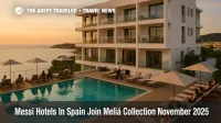 Guests relax by the rooftop pool at MiM Ibiza as the MiM Hotels Meliá Collection partnership brings Messi's boutique hotels into Meliá's luxury network
