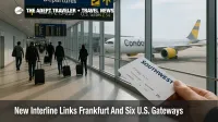 Travelers connect from Southwest to Condor at Frankfurt Airport as Frankfurt U.S. interline flights launch with new single ticket options in 2026