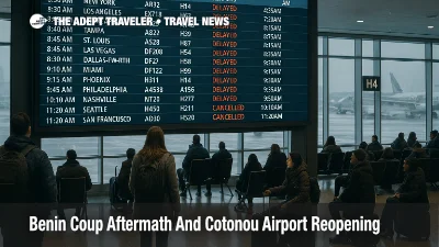 US flight delays December 10 2025 shown on a departures board at Chicago O Hare as snow and wind disrupt flights.