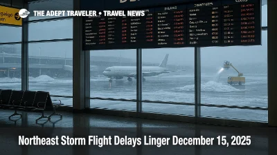 Northeast storm flight delays at JFK show on boards as snow and deicing slow Monday departures