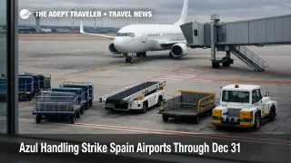 Empty baggage carts at a Spanish gate hint at Ryanair ground handling strike Spain, and expected delays