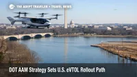 DOT AAM national strategy signals eVTOL flights over Washington, DC, as regulators map low altitude airspace